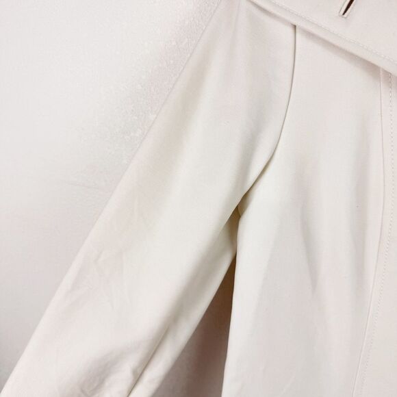 Ralph Lauren Cream Pea Coat Midi Jacket Size 10 - Picture 6 of 9